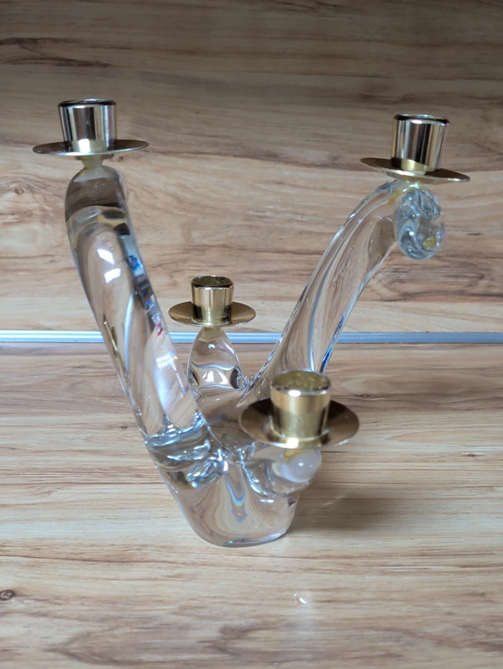Schneider France MCM Crystal Candelabra